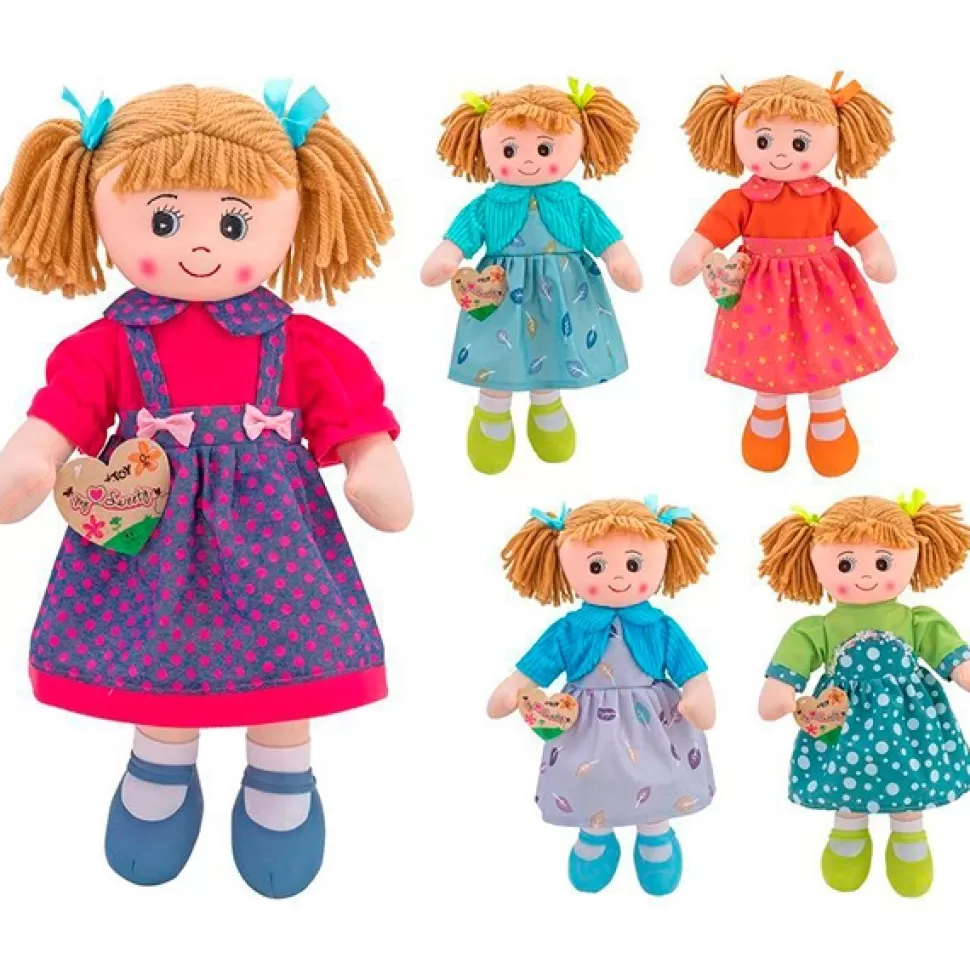 Brinquedos Globo Muneca Trapo 50Cm< Bonecas Classicas