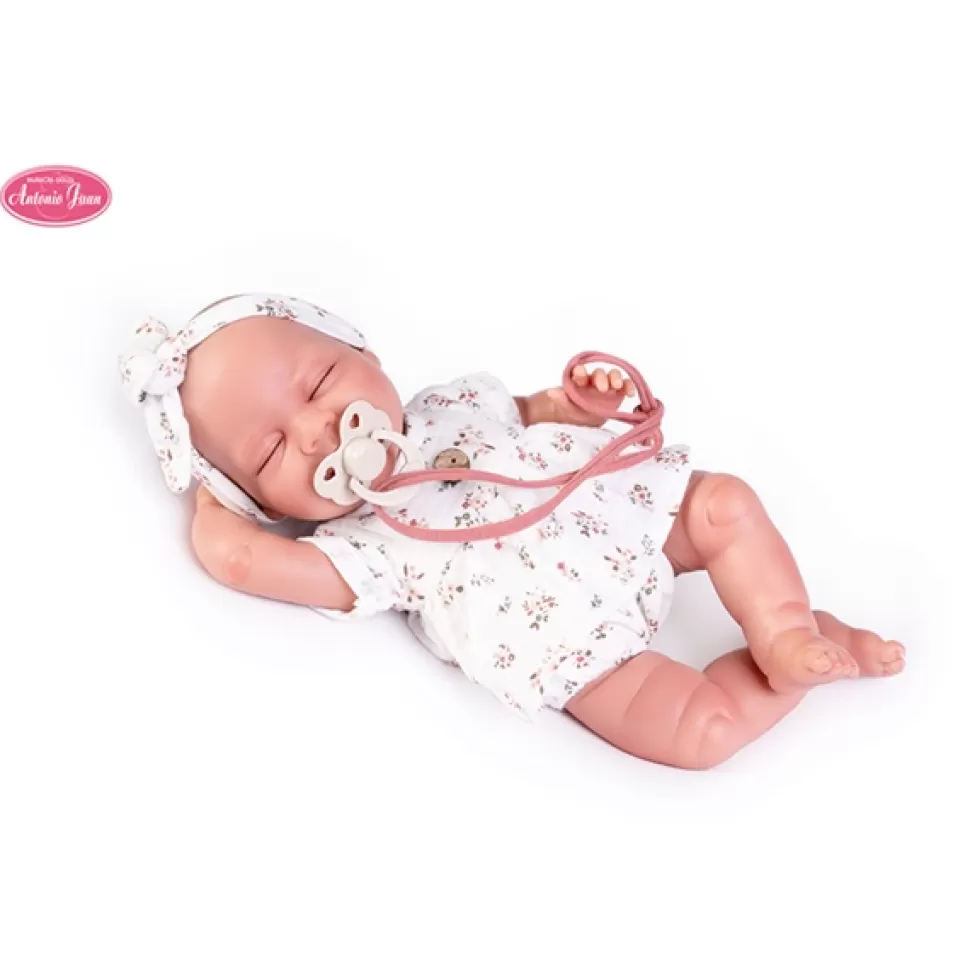 Brinquedos Antonio Juan My Little Reborn Lluna Com Alcofa 33Cm< Bonecas Reborn