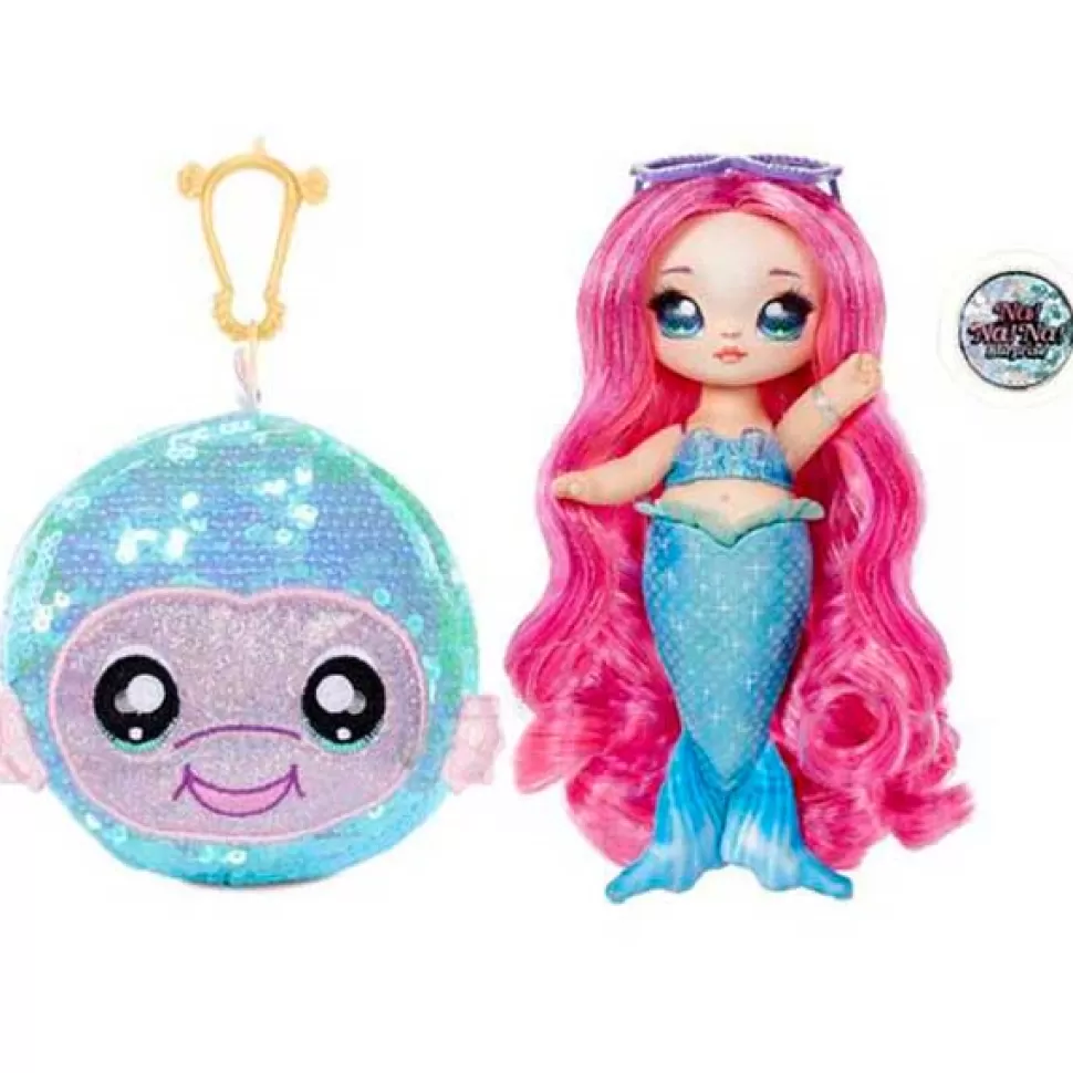 Shop Brinquedos Na Na Na Surprise Na! Na! Na! Surprise Pom Doll Marina Jewels