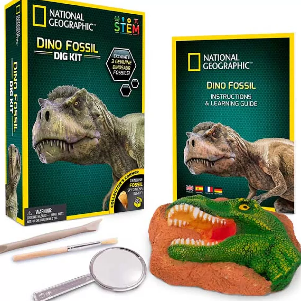 Brinquedos National Geographic National Geographic Descobrir Fossei Dinossauros< Brinquedos Científicos