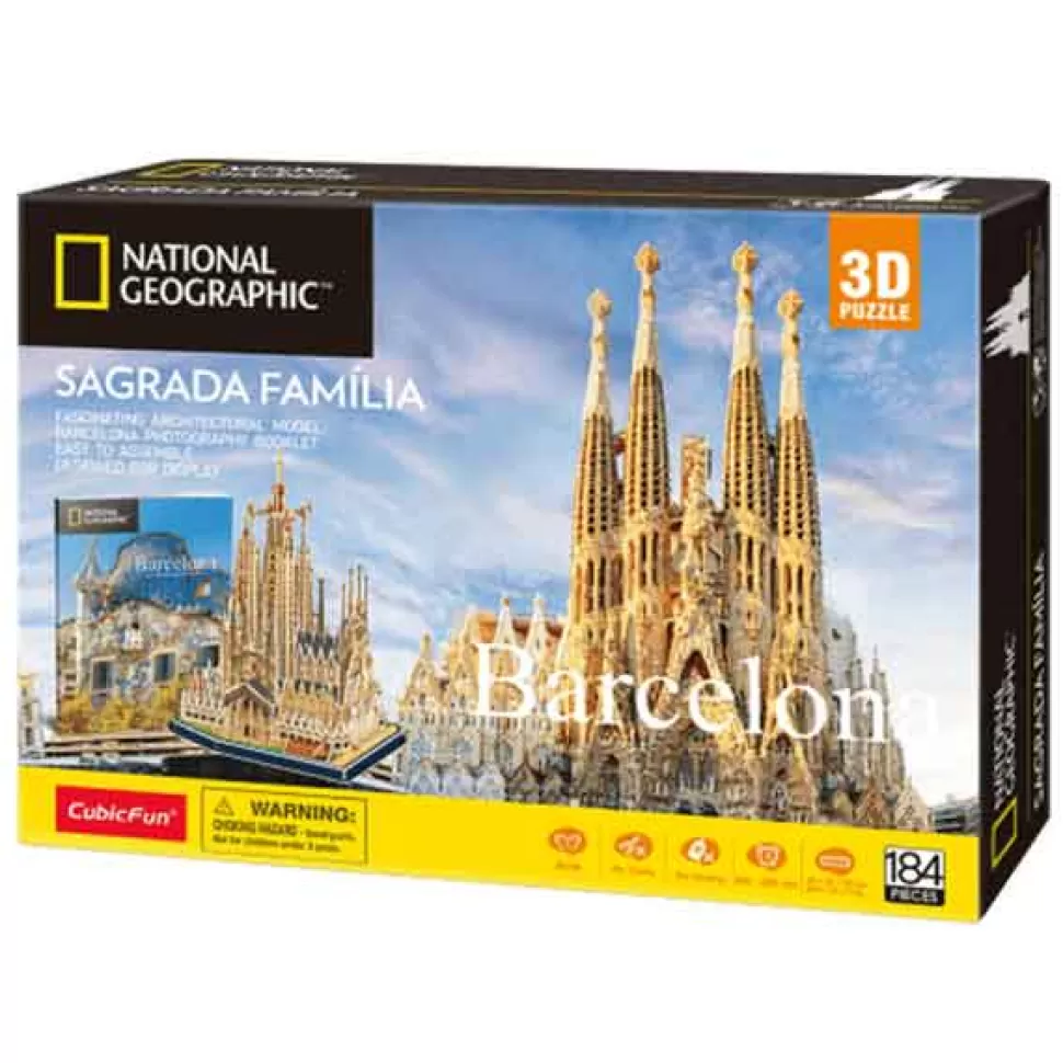 Best Brinquedos National Geographic National Geographic Puzzle 3D La Sagrada Familia