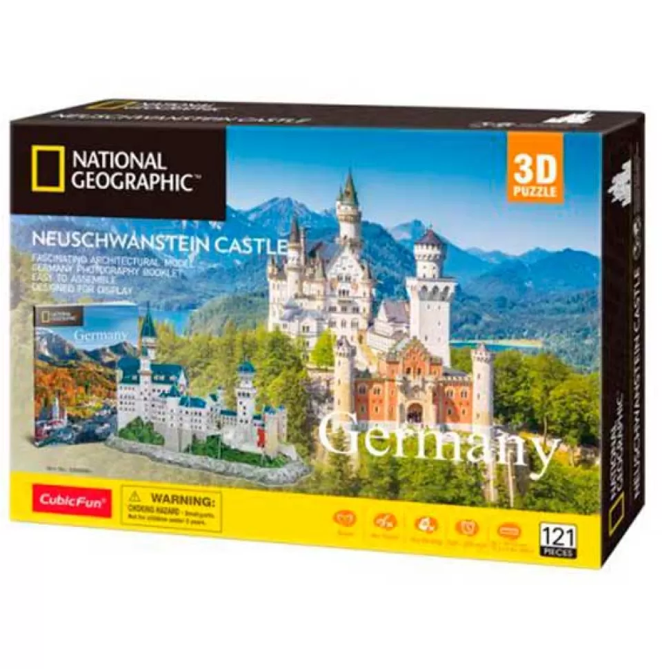Shop Brinquedos National Geographic National Geographic Puzzle 3D Neschwanstein