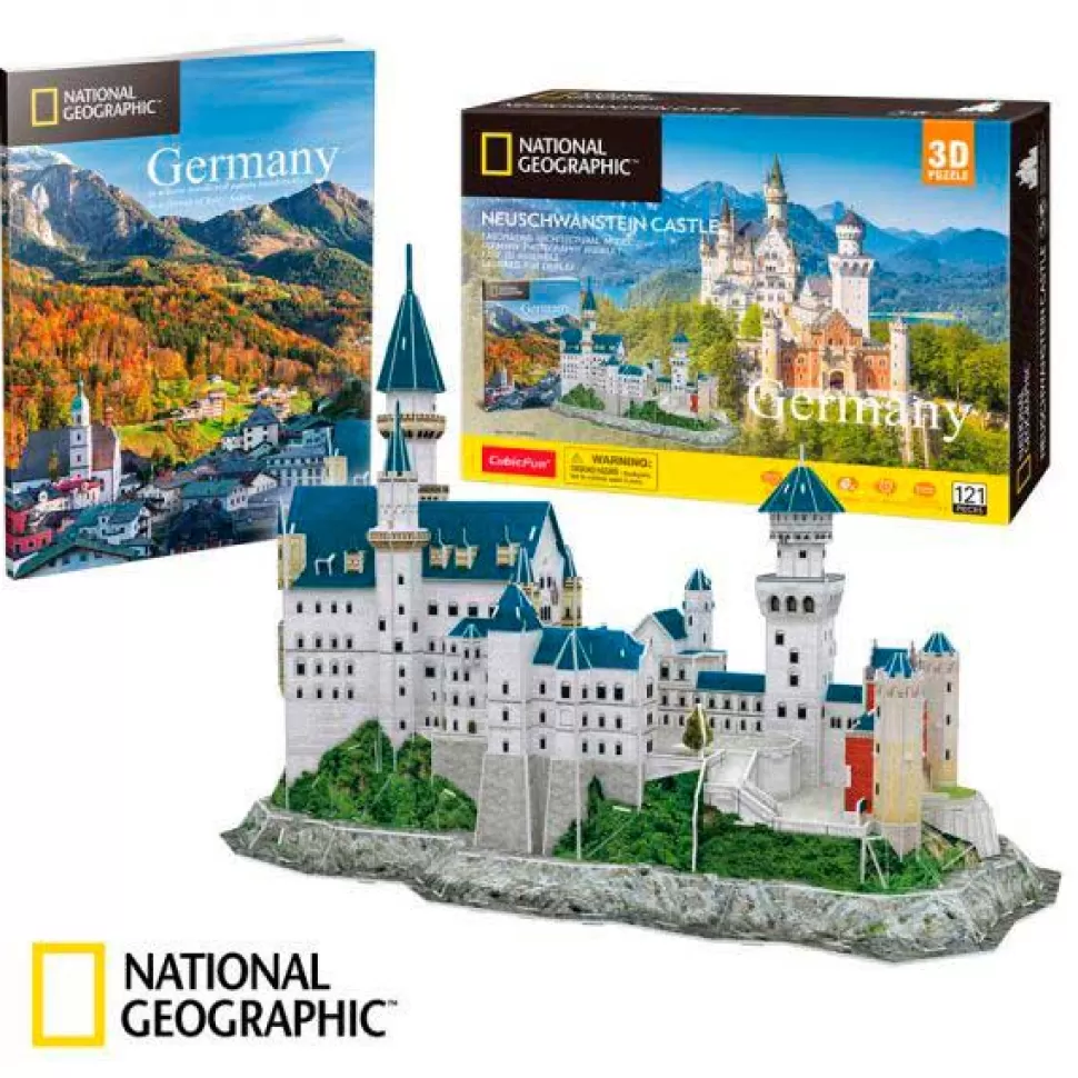 Shop Brinquedos National Geographic National Geographic Puzzle 3D Neschwanstein