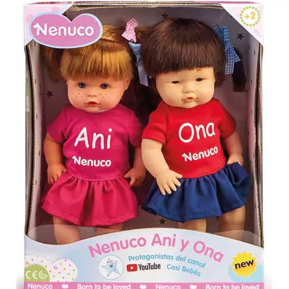 Brinquedos Nenuco Nenuco Ani E Ona< Bonecas Bebé