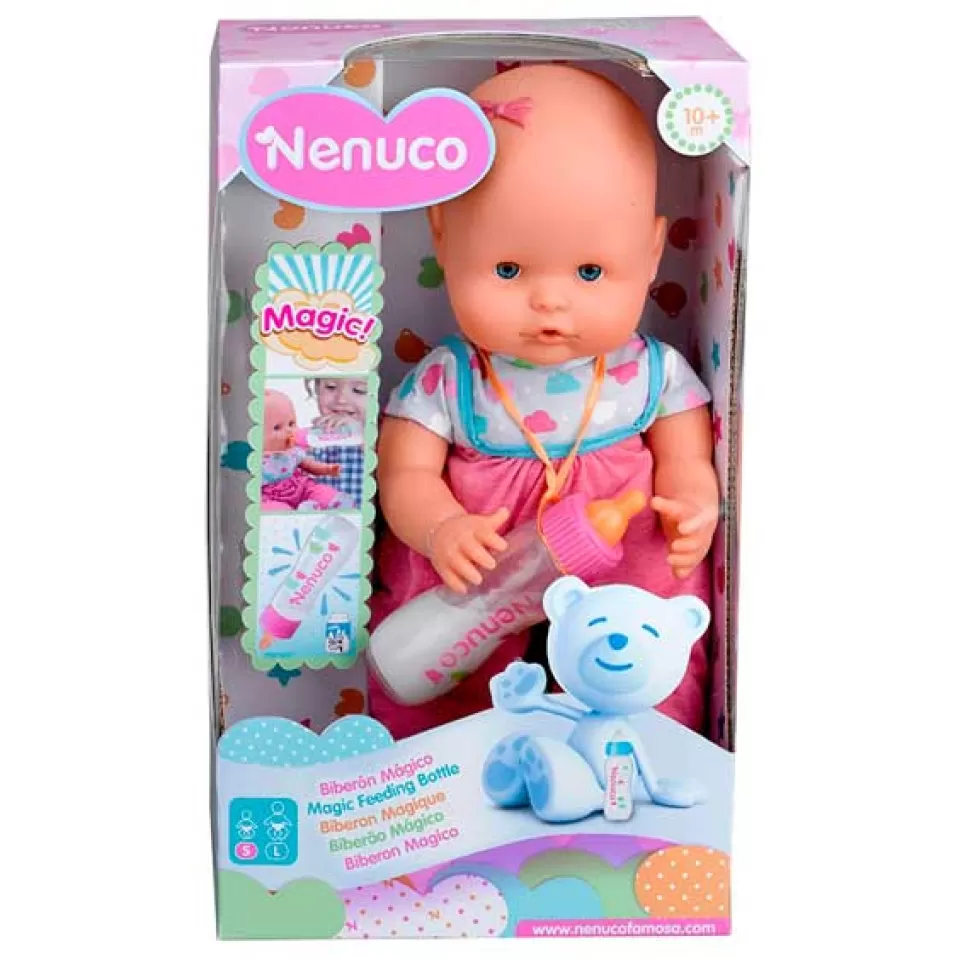 Brinquedos Nenuco Nenuco Com Biberao Magico< Bonecas Bebé