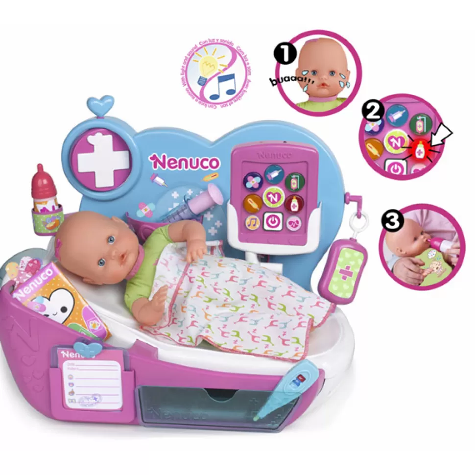 Brinquedos Nenuco Nenuco Medica, Porque Chora?< Bonecas Bebé
