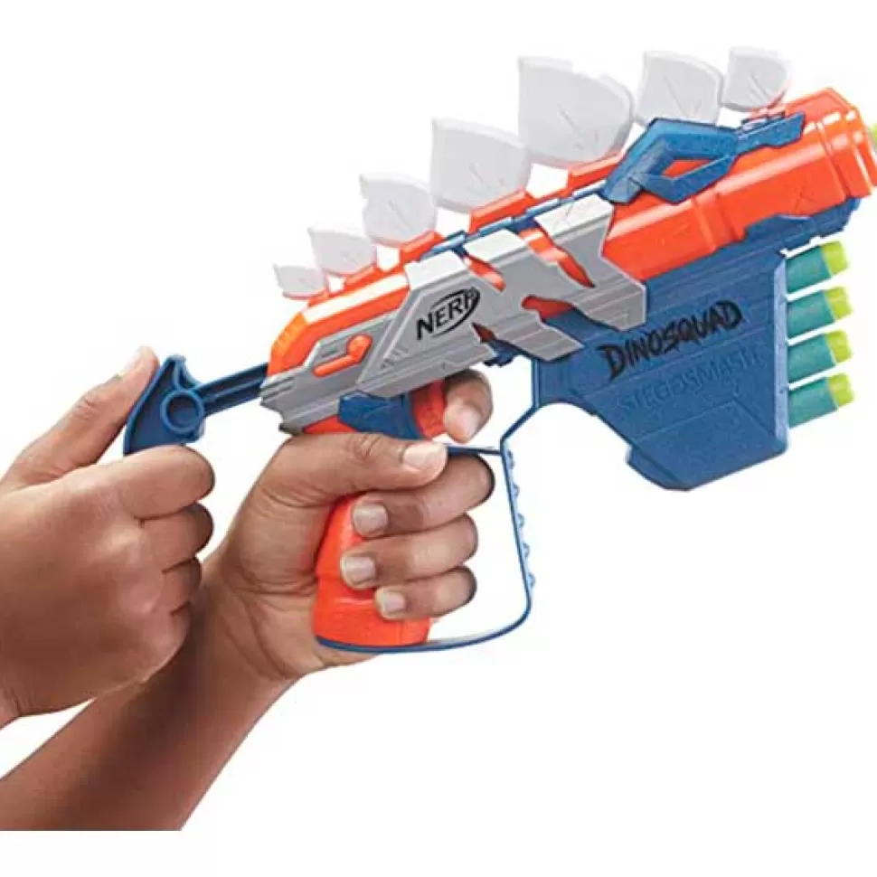 Brinquedos Nerf Nerf Dinosquad Stego-Smash< Brinquedos De Dinossauros