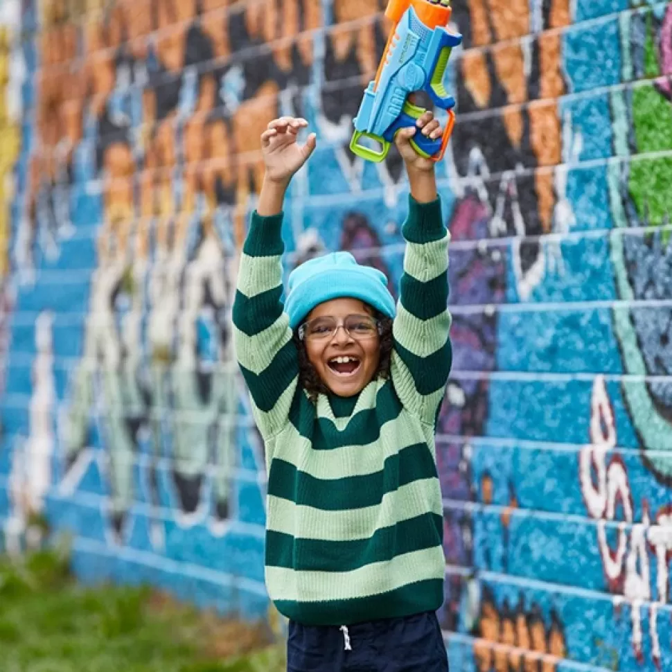 Brinquedos Nerf Nerf Pistola De Dardos Elite Jr Explorer Easy-Play< Brinquedos De Dinossauros