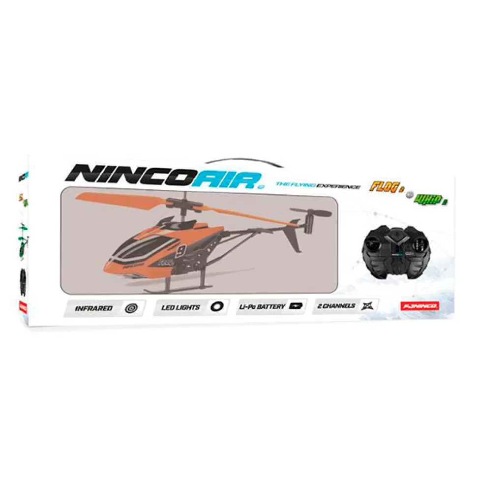 Brinquedos Ninco Nincoair Helicoptero Rc Flog 2< Brinquedos De Aviões