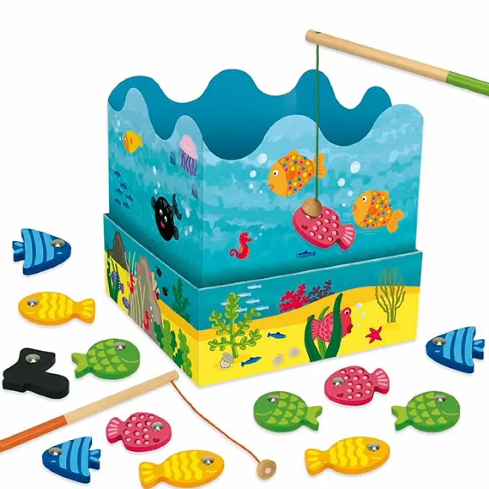 Brinquedos Goula O Jogo De Pesca< Brinquedos De Madeira