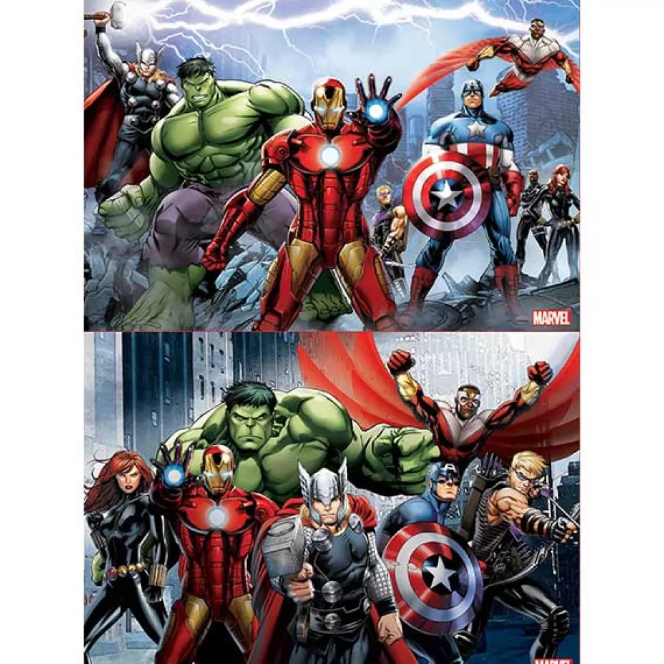 Flash Sale Brinquedos Os Vingadores Os Vingadores Puzzle 2X100P Marvel