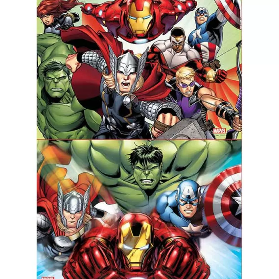 Shop Brinquedos Os Vingadores Os Vingadores Puzzle 2X48P Avengers