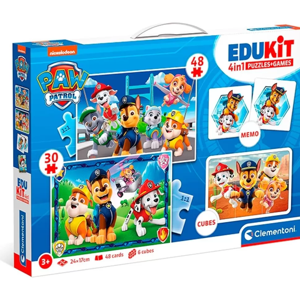 Fashion Brinquedos Patrulha Pata Patrulha Pata Edukit 4 Em 1