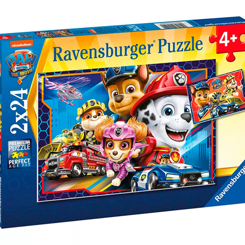 Flash Sale Brinquedos Patrulha Pata Patrulha Pata Puzzle 2X24P Movie