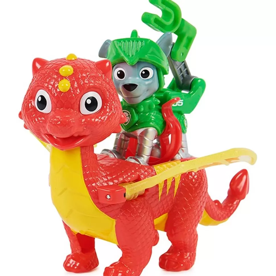 Brinquedos Patrulha Pata Patrulha Pata Rocky Com Dragao Flame< Brinquedos De Dragões