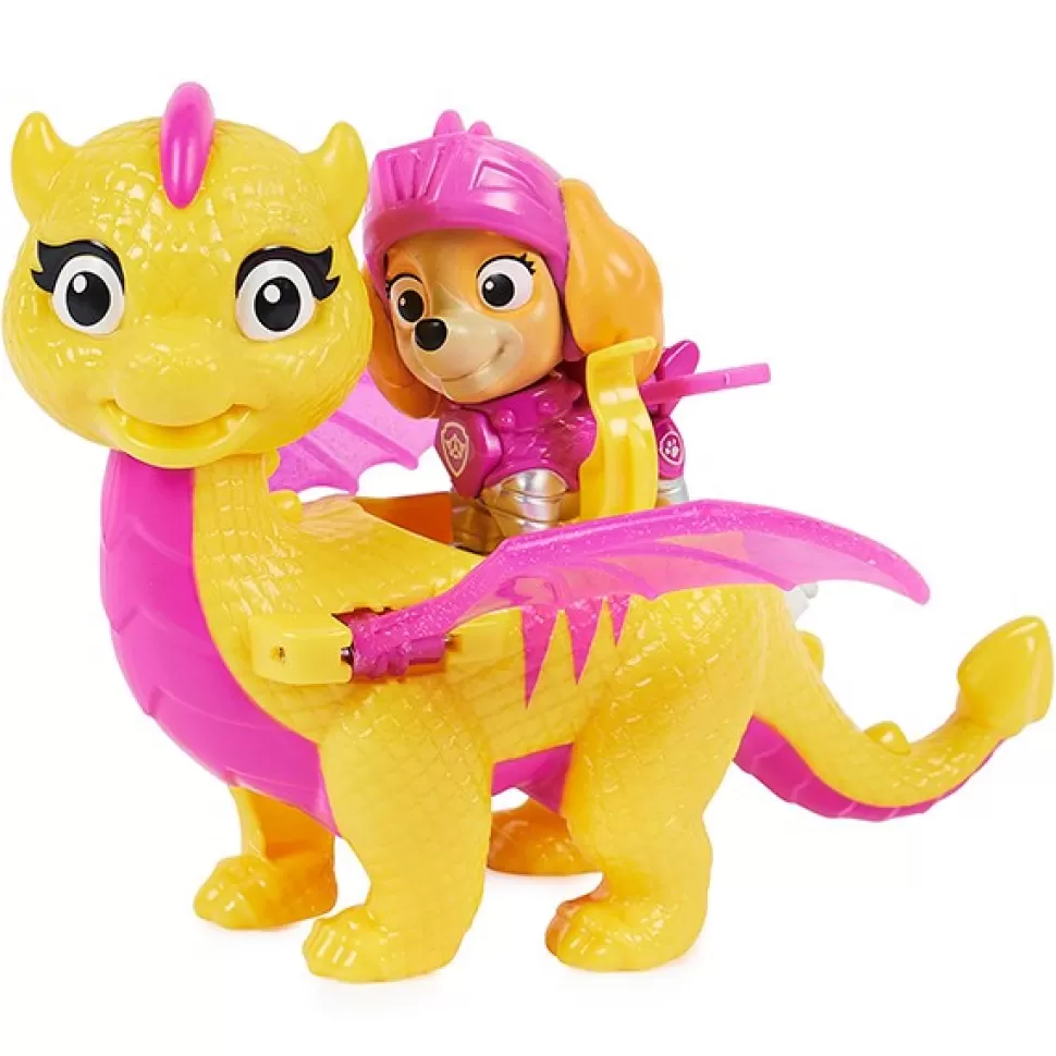 Brinquedos Patrulha Pata Patrulha Pata Skye Com Dragao Scorch< Brinquedos De Dragões
