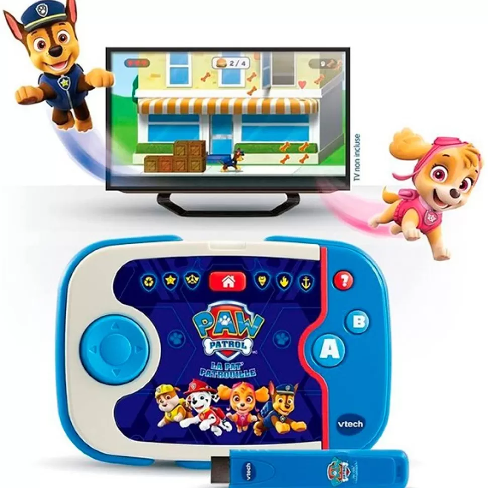 Brinquedos Patrulha Pata Patrulha Pata V Smile Tv Consola< Brinquedos Educativos