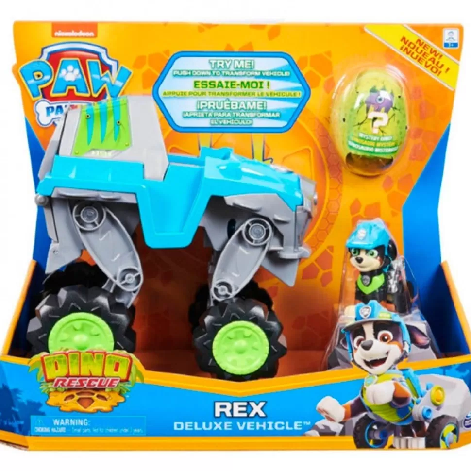 Brinquedos Patrulha Pata Patrulha Pata Veiculo Deluxe Rex< Brinquedos De Carros