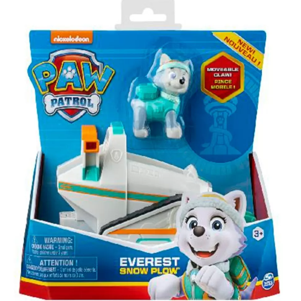 Brinquedos Patrulha Pata Patrulha Pata Veiculo E Figura Everest< Brinquedos De Carros