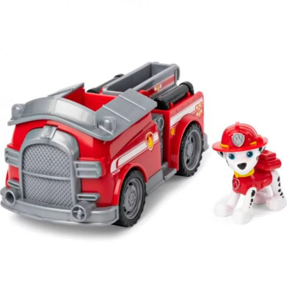 Brinquedos Patrulha Pata Patrulha Pata Veiculo E Figura Marshall< Brinquedos De Carros