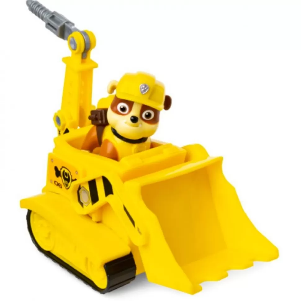 Brinquedos Patrulha Pata Patrulha Pata Veiculo E Figura Rubble< Brinquedos De Carros