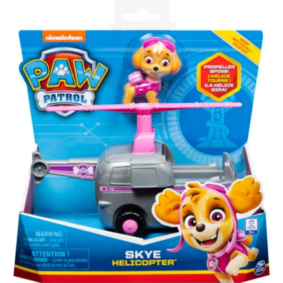 Brinquedos Patrulha Pata Patrulha Pata Veiculo E Figura Skye< Brinquedos De Carros