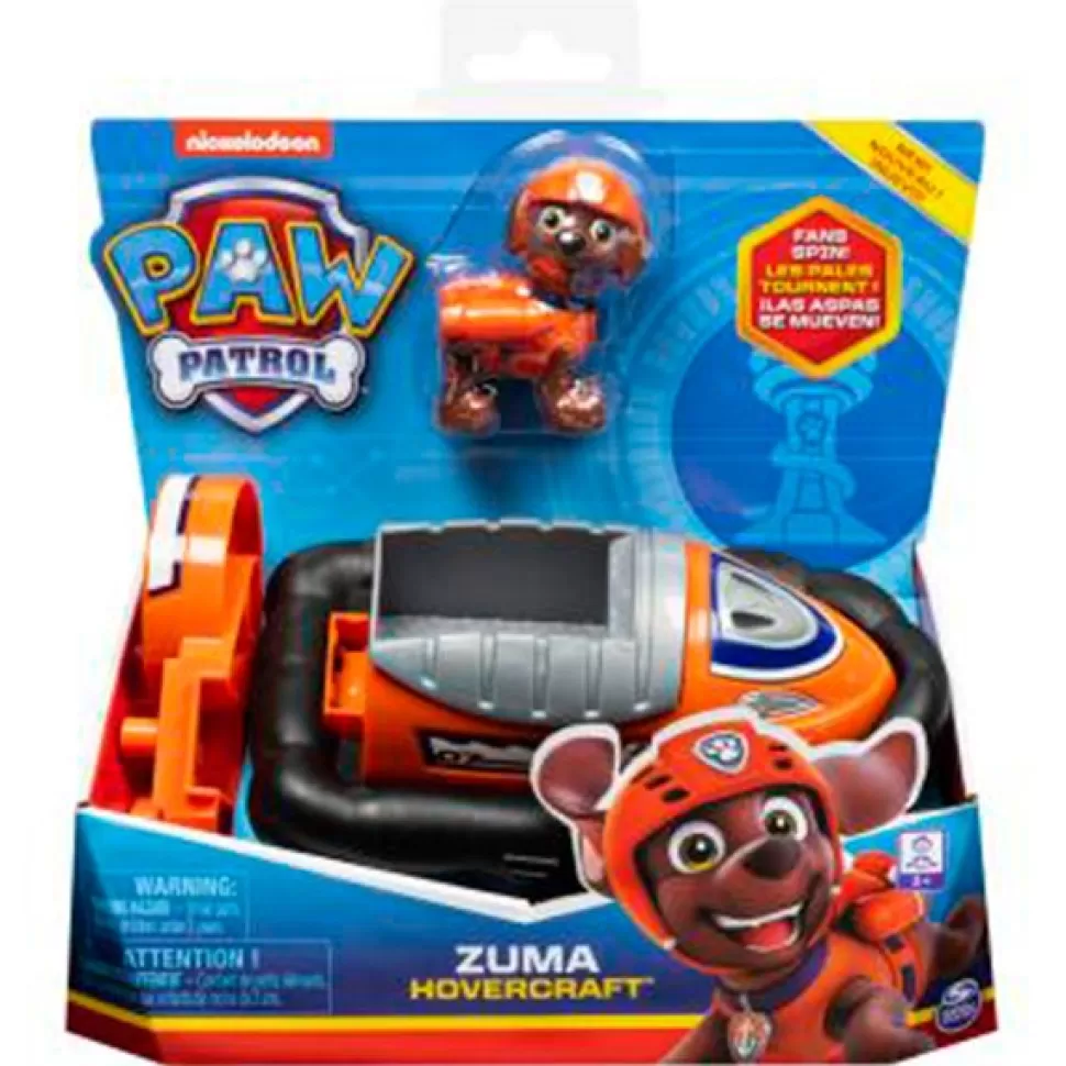 Brinquedos Patrulha Pata Patrulha Pata Veiculo E Figura Zuma< Brinquedos De Carros