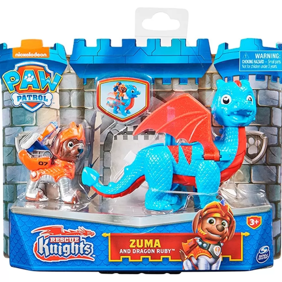 Brinquedos Patrulha Pata Patrulha Pata Zuma Com Dragao Ruby< Brinquedos De Dragões