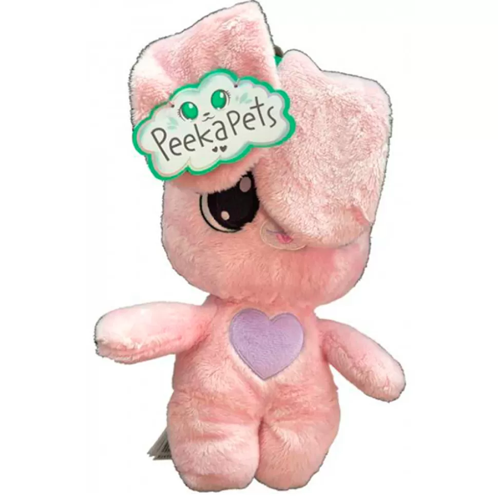 Fashion Brinquedos IMC Toys Peekapets Pelucia De Coelho Rosa