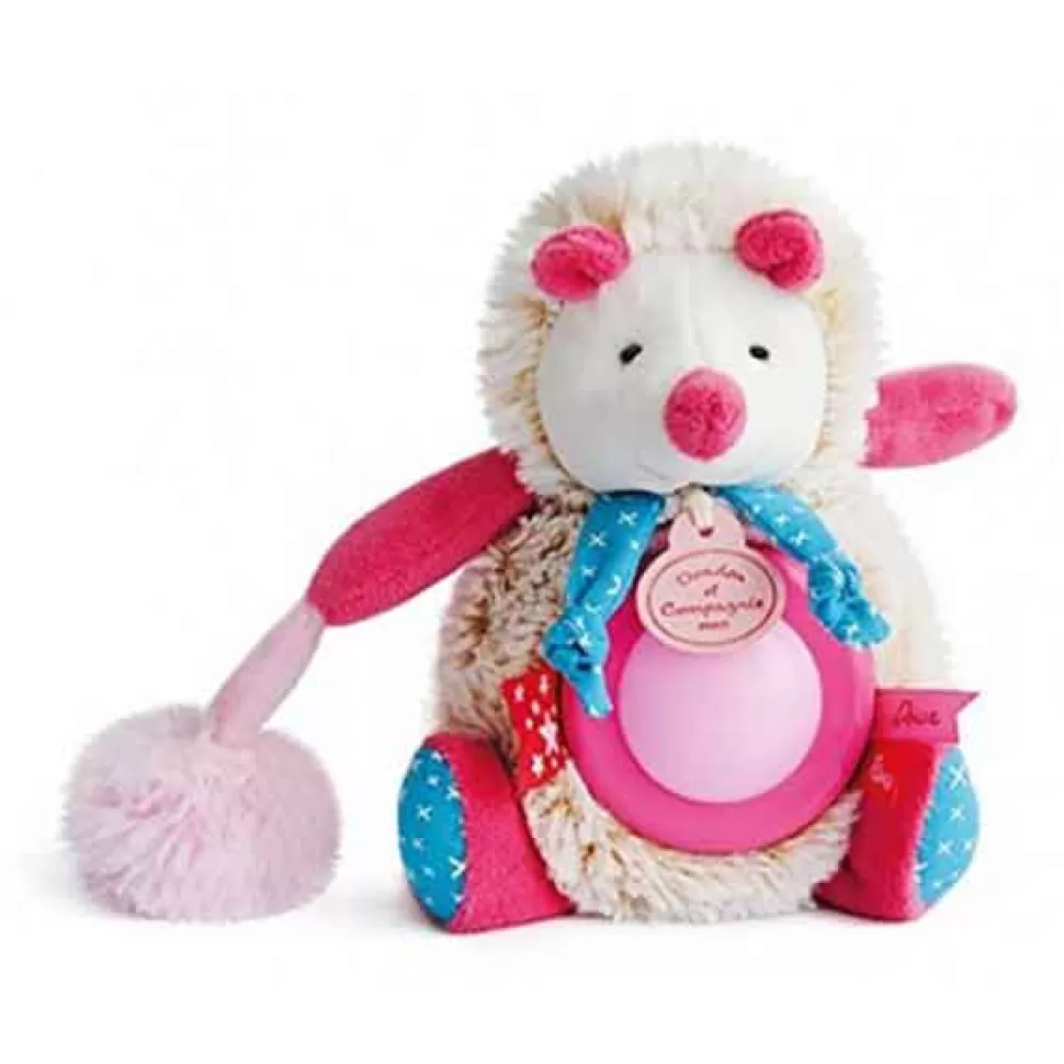 Fashion Brinquedos Doudou Et Compagnie Peluche Com Luz Tons Rosa