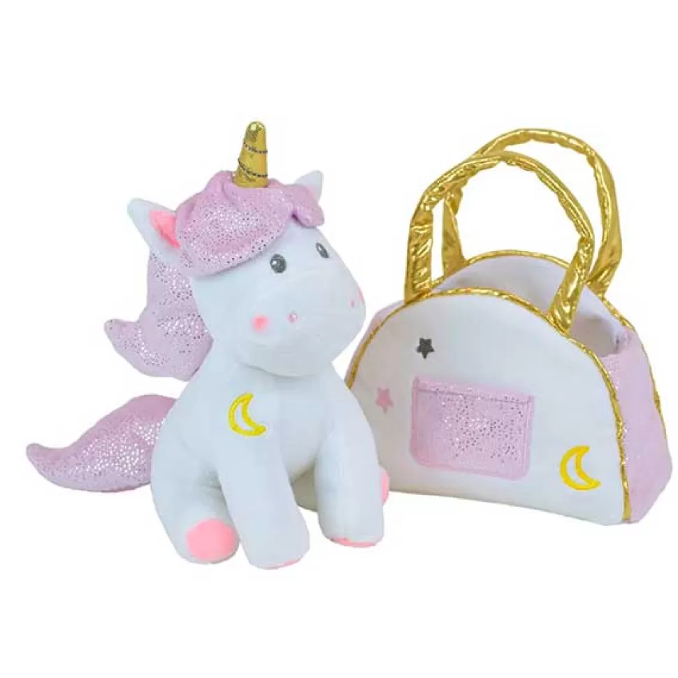Store Brinquedos Jemini Peluche De Unicórnio Com Bolsa
