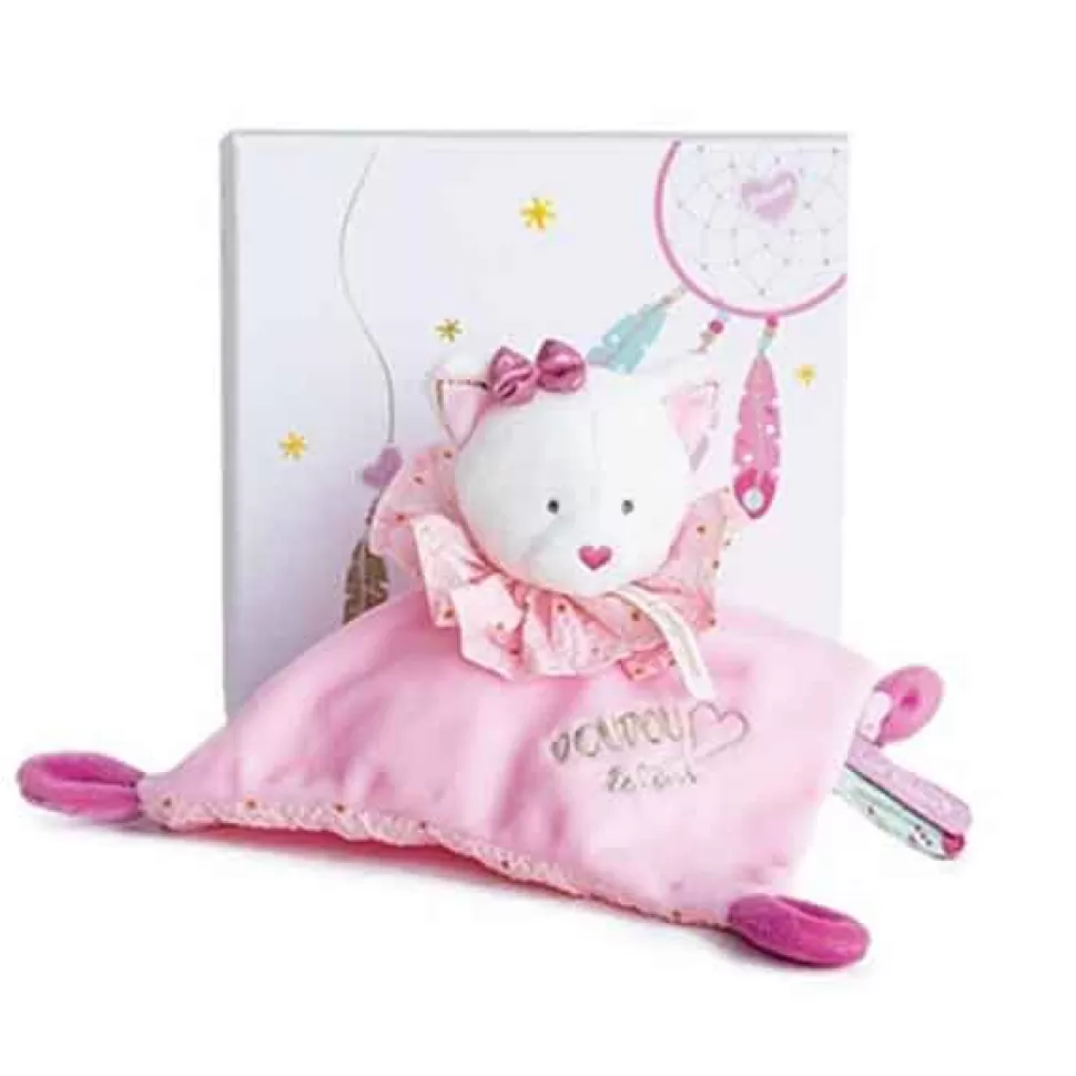 Cheap Brinquedos Doudou Et Compagnie Peluche Doudou Gato Com Caixa 20Cm