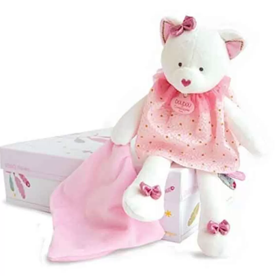 Cheap Brinquedos Doudou Et Compagnie Peluche Doudou Gato Com Caixa 28Cm