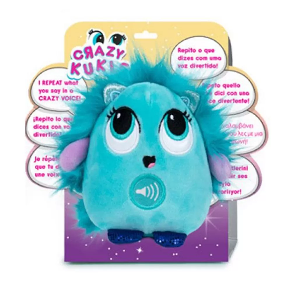 Cheap Brinquedos Famosa Peluche Squeeshy Crazy Kukis Azul