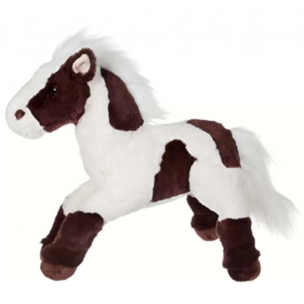 Hot Brinquedos Gipsy Pelucia Cavalo Marrom E Branco Com Som 40Cm