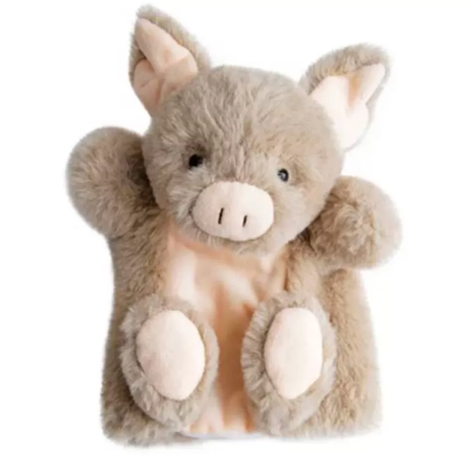 Clearance Brinquedos Doudou Et Compagnie Pelucia Fantoche Porco 25Cm