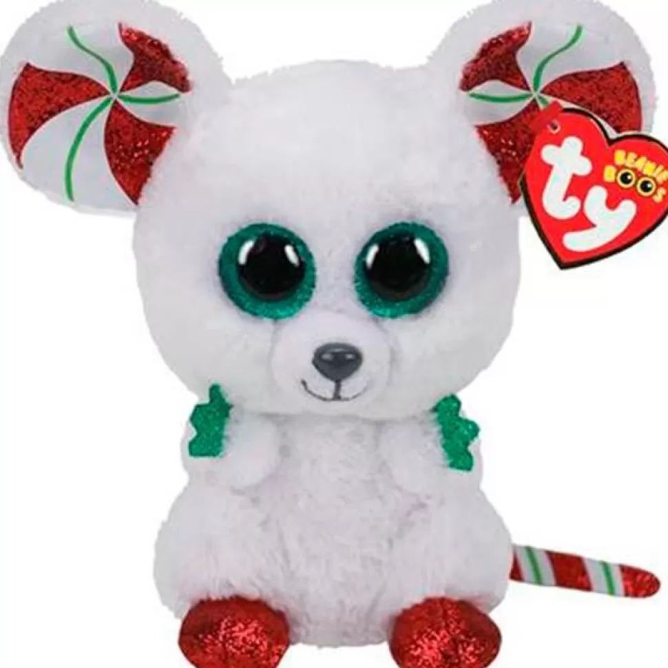 Online Brinquedos Beanie Boos Pelucia Rato Natal Chimney Boos 15Cm
