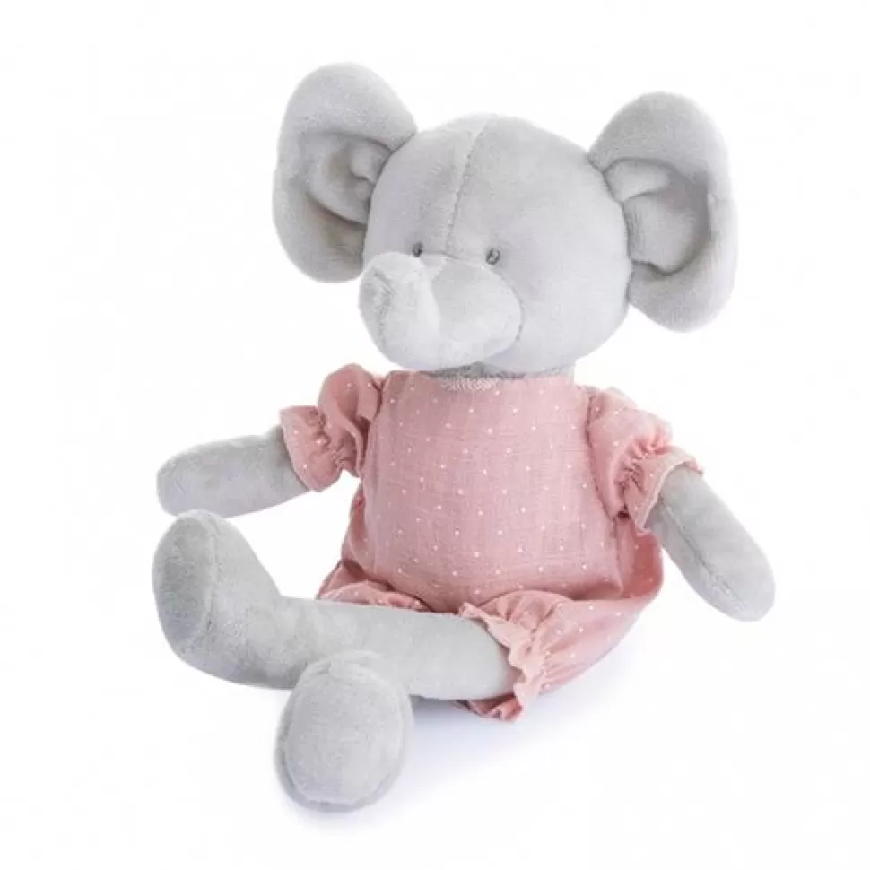 Discount Brinquedos Artesavi Pelucia Rosa Peto Elefante 30Cm
