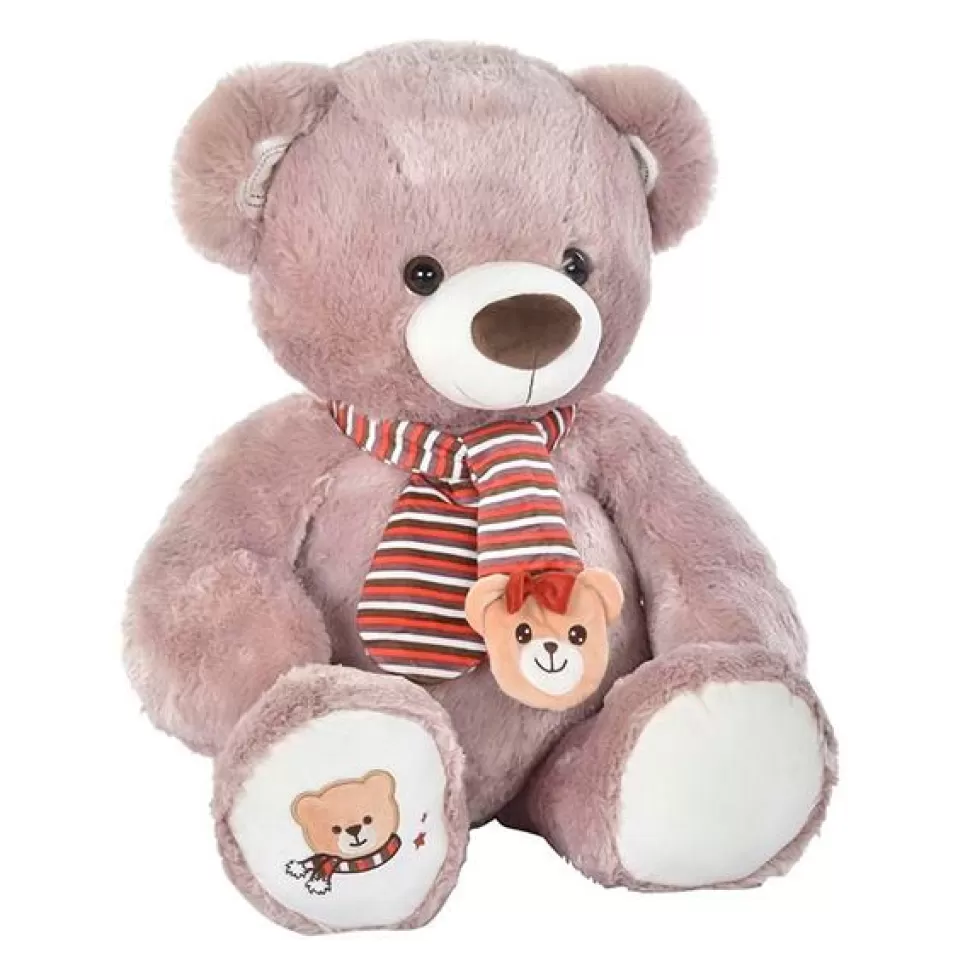 Discount Brinquedos Item Pelucia Urso Pardo Lenco 40Cm