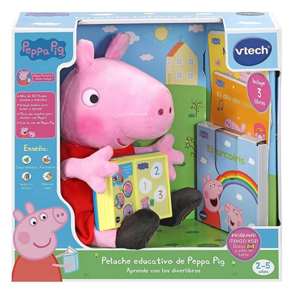 Best Sale Brinquedos Porquinha Peppa Peppa Pig Aprendo Pelucia Interativa