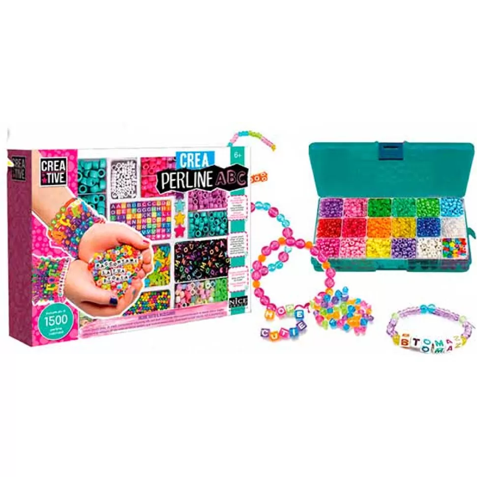 Shop Brinquedos Nice Perline Abc Bead Box 1500P