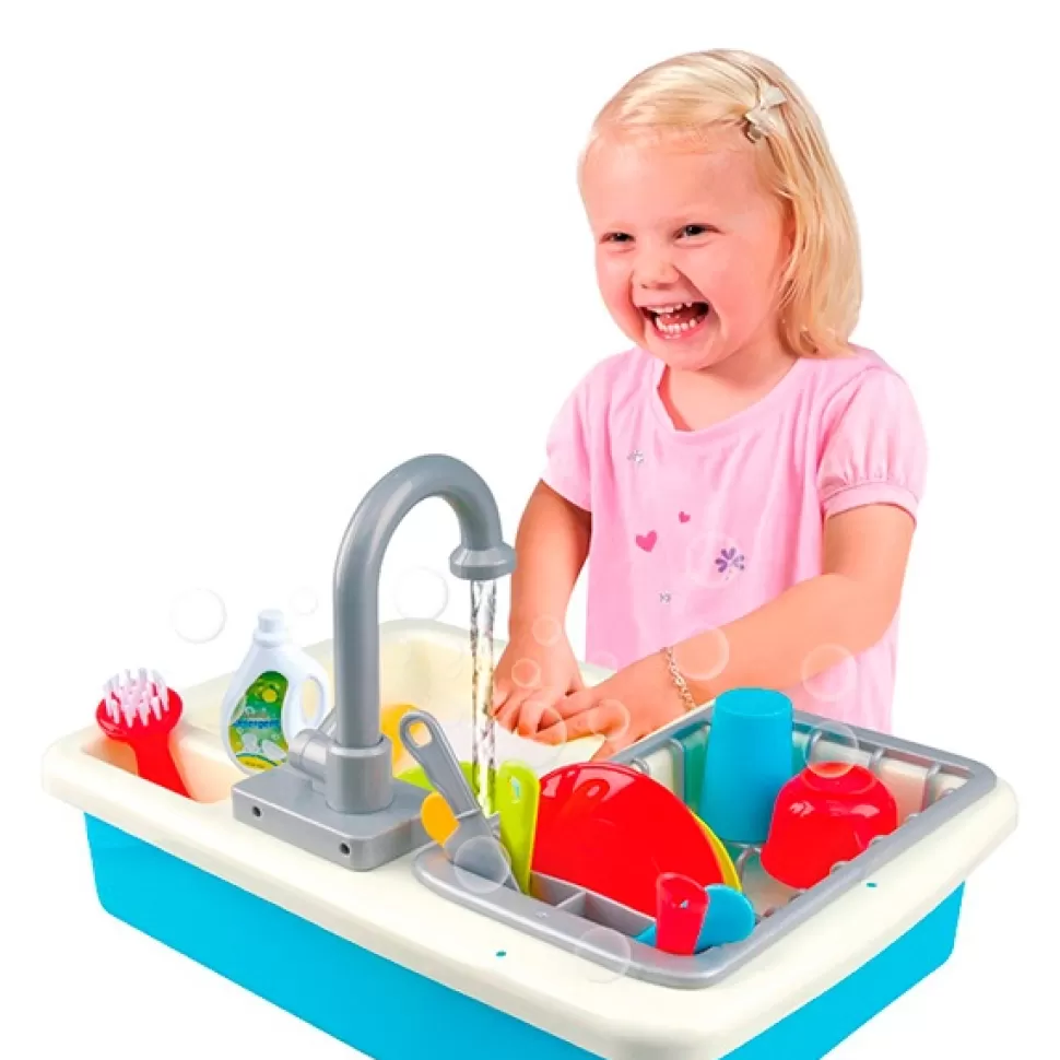 Brinquedos Color Baby Pia De Cozinha Com 20 Acessorios< Brinquedos De Cozinha