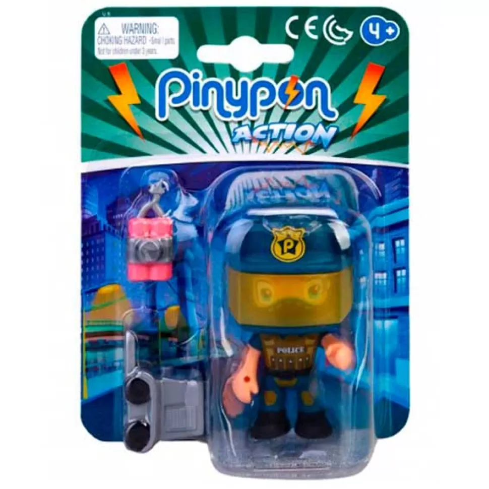 Store Brinquedos Pinypon Action Pinypon Action Figura Policia #4