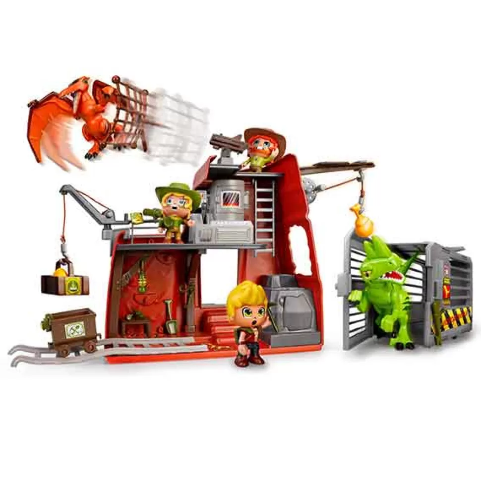 Brinquedos Pinypon Action Pinypon Action Wild Dinos: O Ataque Ao Acampamento< Brinquedos De Dinossauros