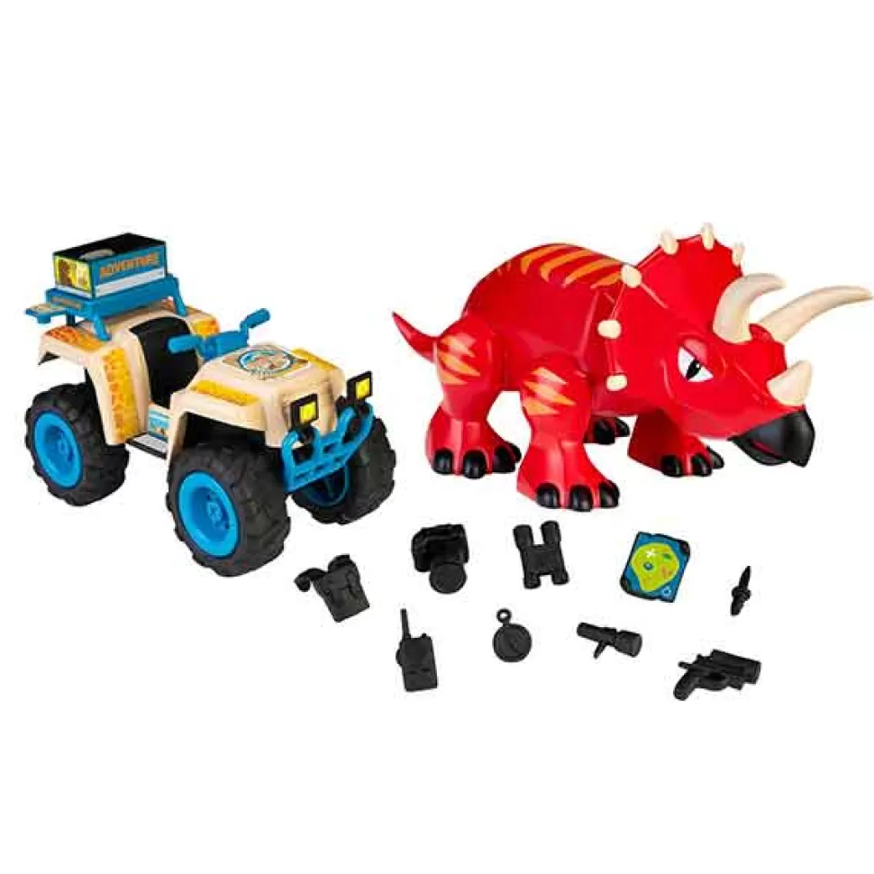 Brinquedos Pinypon Action Pinypon Action Wild Quad Com Dino< Brinquedos De Dinossauros