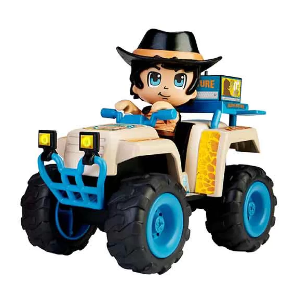 Brinquedos Pinypon Action Pinypon Action Wild Quad Com Dino< Brinquedos De Dinossauros