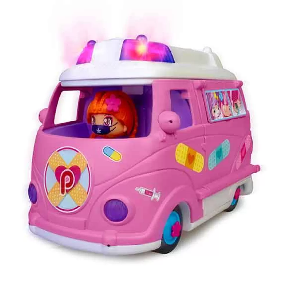 Brinquedos Pinypon Pinypon Ambulancia De Emergencia< Brinquedos De Carros