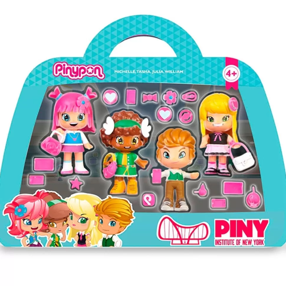 Clearance Brinquedos Pinypon Pinypon Piny Friends Set