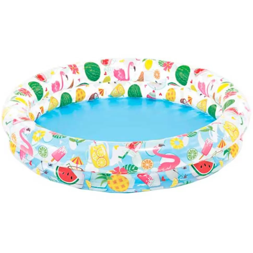 Brinquedos Intex Piscina 2 Aneis Fruity 122X25Cm< Brinquedos Praia