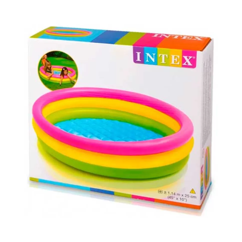 Brinquedos Intex Piscina Infantil 3 Aneis 114Cm< Brinquedos Piscina